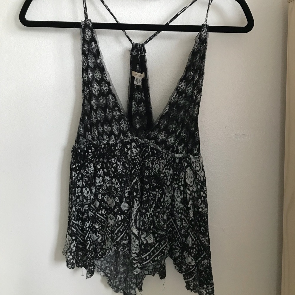 Soft, patterned tank top